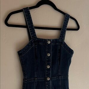 AG Adriano Goldschmied Dark Blue Denim Dress